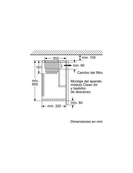 Kit Montaje Ocultar - Balay DSZ4660