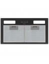 Campana Grupo Filtrante - Cata GT PLUS 45 BK /M, Negro, 45cm