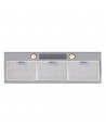 Campana Grupo Filtrante - Cata GL 75 X /D, 79,2 cm, 65 dB, 820m3/h Inox