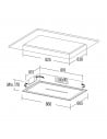 Campana Isla - Cata Bennu Slim 900 X/A, 90 cm, Inox
