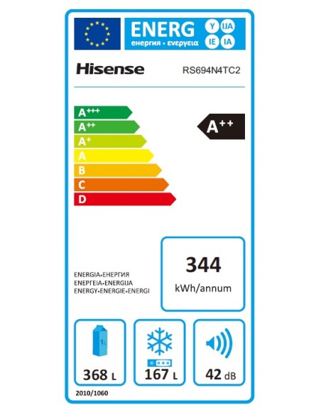 Frigorífico Americano - Hisense...