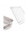 Rustidera - Alza Basic Inox, 40cm, Rejilla