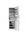 Combi Cecotec No Frost - 02426, Eficiencia D, Cristal Blanco, 1,85 metros