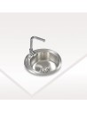 Fregadero Sobre Encimera - Cata RS-1, 45cm, Una Cubeta, Inox