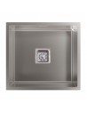 Fregadero Bajo Encimera - Cata  CB 45-40 R10, 60cm, Una Cubeta, Inox