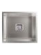 Fregadero Bajo Encimera - Cata CB 40-40 P R10, 50cm, Una Cubeta, Inox