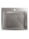 Fregadero Sobre Encimera - Cata CBS-1 54-40 R10, 50cm Una Cubeta, Inox
