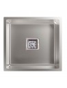 Fregadero Bajo Encimera - Cata CB 40-40 R10, 50cm, Una Cubeta, Inox