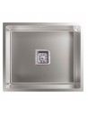 Fregadero Bajo Encimera - Cata CB 50-40 R10, 60cm, Una Cubeta, Inox