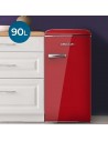 Mini Nevera - CECOTEC CoolMarket Origin 90, 90 L, Rojo