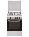 Cocina Gas - Vitrokitchen CB5530IB, 50 cm, 3 fuegos, Acero Inoxidable