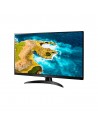 Monitor TV - LG 27TQ615S-PZ, 27 pulgadas, FHD, Smart TV webOS22, Negro