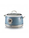 Olla Cocción Lenta - Ariete 2904/05, 650 W, 3,5 litros, Vintage Azul