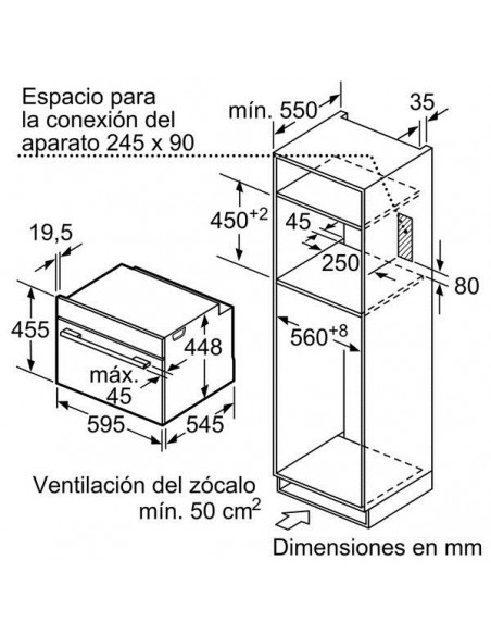 Microondas Integrable - Bosch...