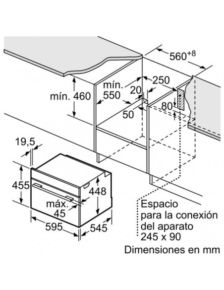Microondas Integrable - Bosch...