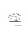 Campana Grupo Filtrante - Bosch DHL555BL, Acero Inoxidable, Oculto