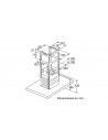 Campana Isla - Bosch DIB97IM50, Acero Inoxidable, T-Invertida