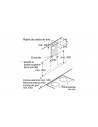 Campana Decorativa - Bosch DWB67CM50, Acero Inoxidable, T-Invertida