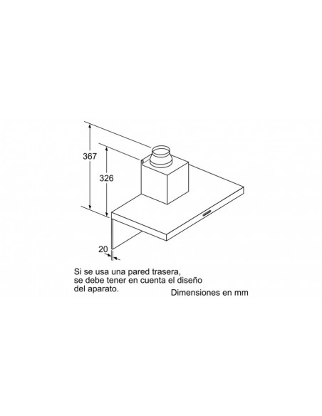 Campana Decorativa - Bosch DWB76BC50,...
