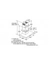 Campana Decorativa - Bosch DWB76BC50, Eficiencia A, Acero Inoxidable, T-Invertida