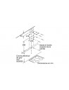 Campana Decorativa - Bosch DWB76BC50, Eficiencia A, Acero Inoxidable, T-Invertida