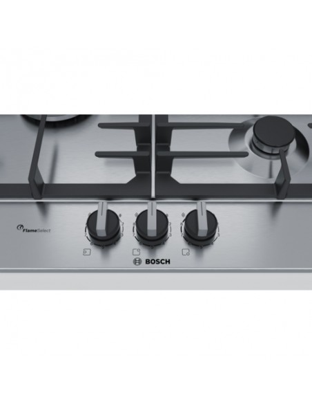 Placa Gas - Bosch PCC6A5B90, 3 Zonas,...