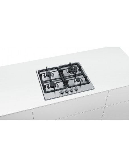Placa Gas - Bosch PGH6B5B90, 4 Zonas,...