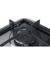 Placa Gas - Bosch PGH6B5B90, 4 Zonas, 60 cm, Acero Inoxidable, Sin Marco