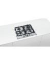 Placa Gas - Bosch PGH6B5B90, 4 Zonas, 60 cm, Acero Inoxidable, Sin Marco