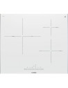 Placa Inducción - Bosch PID672FC1E, 3 Zonas, 60 cm, Blanco, Acabado Premium