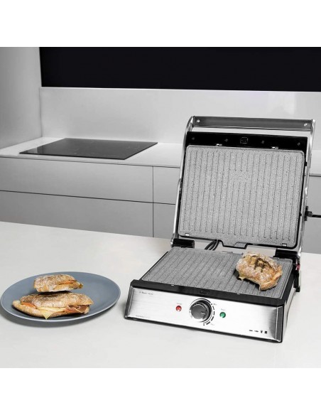 Grill - Cecotec Rock'nGrill Pro, 2000 W