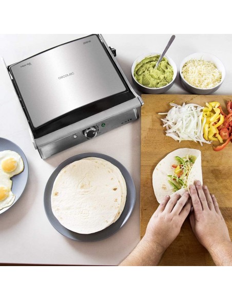 Grill - Cecotec Rock'nGrill Pro, 2000 W