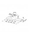 Campana Grupo Filtrante  - Mepamsa Secret Premium 90, Inox