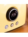 Tostador - Cecotec ClassicToast 8000 Yellow Double, Dos Tostadas, 800 W, Amarillo