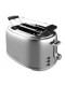 Tostador - Cecotec Toast&Taste 1000 Retro Double, Dos Tostadas, 980 W, Dos Ranuras, Inox