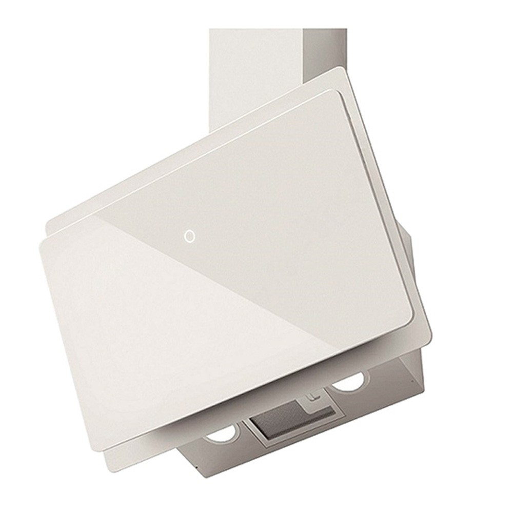 Mepamsa – Campana decorativa Mepamsa aspiración perimetral e inferior – Luna Plus cristal blanco 70.