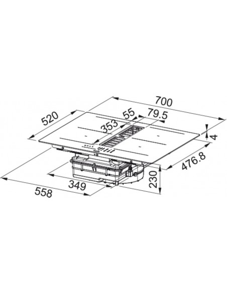 Placa Con Extractor Integrado -...