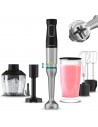 Batidora de Mano- CECOTEC Katana 15 Smash, 1500 W, Set de accesorios con picadora