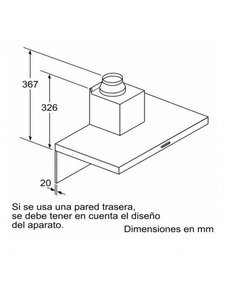 Campana Decorativa - Balay 3BC096MN,...