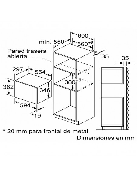 Microondas Integrable - Balay...