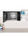 Microondas Integrable - Balay  3CG5172N2, Grill, 800 W, Cristal Negro