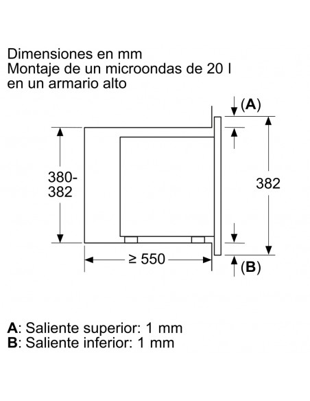 Microondas Integrable - Balay...