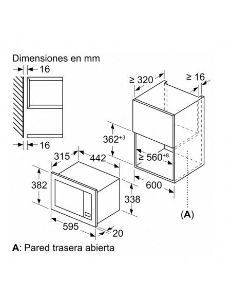 Microondas Integrable - Balay...