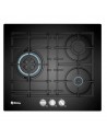Placa Gas - Balay 3ETG563HB, Tres Fuegos, 60 cm, Butano, Inyectores Gas Natural, Wok, Cristal Negro