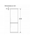 Combi Libre Instalación - Balay 3KFC867WI, No-Frost, 2.03 metros, Inox