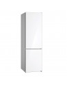 Combi Libre Instalación - Balay 3KFC869BI, No-Frost, 2.03 X 0,60 metros, Cristal Blanco