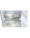 Combi Libre Instalación - Balay 3KFC869NI, No-Frost, 2.03 X 0,60 metros, Cristal Negro