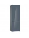 Combi Libre Instalación - Balay 3KFD765AI, No-Frost, 2.03 X 0,60 metros, Cristal Gris Antracita
