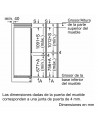 Frigorífico Integrable - Balay 3KIE734F, No-Frost, 1.77 metros, Puerta deslizante