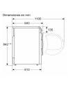 Secadora Condensación - Balay 3SC378B, Bomba de Calor, 7 Kg, Blanco